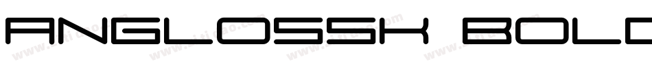 AngloSSK Bold字体转换